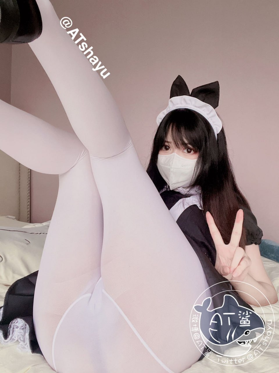 No.071 AT鲨- 限时真空白丝女仆 [30P]-lcoser