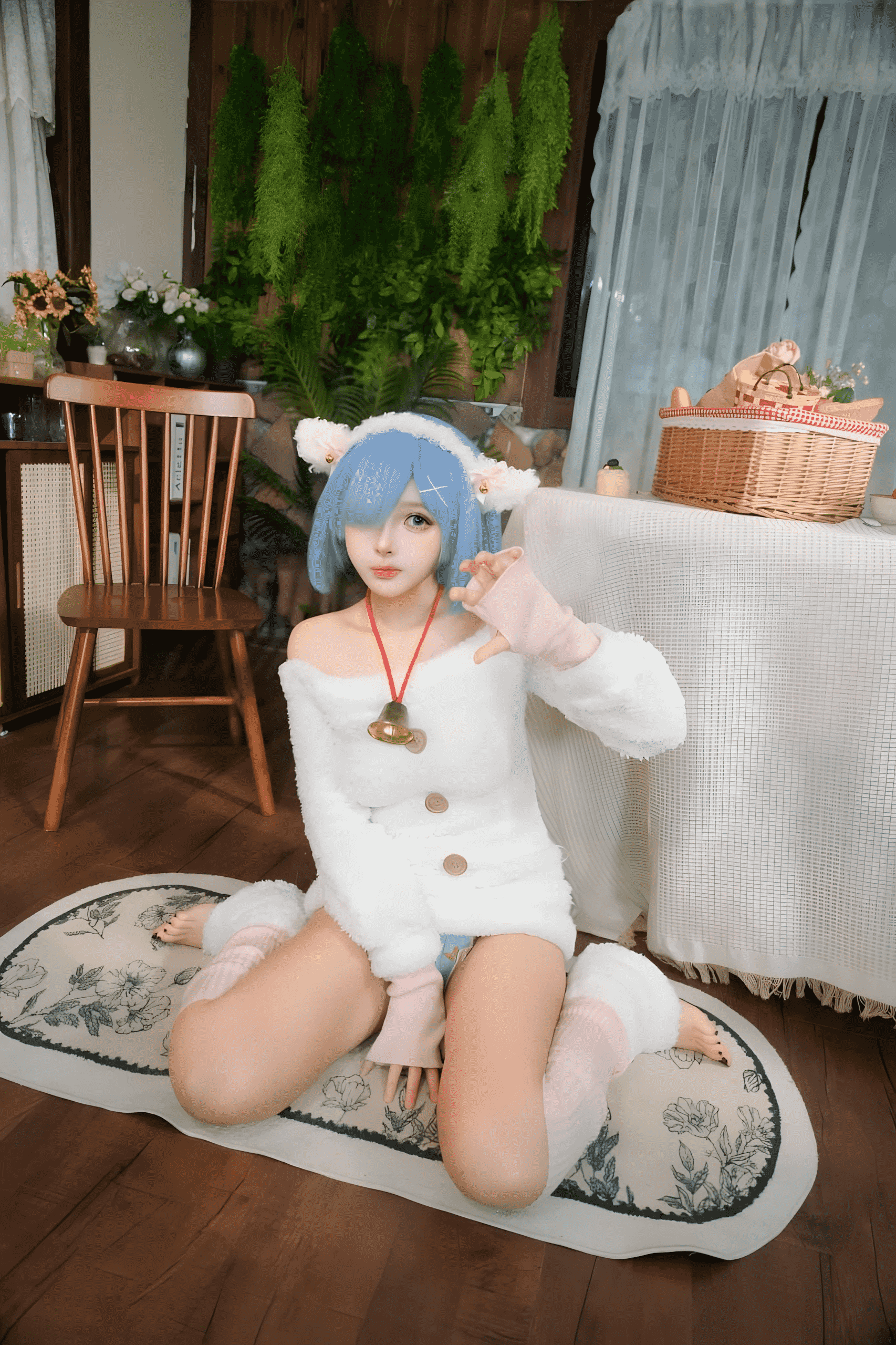 NO.022 你的喵崽 -  等待主人归来的小羊 [95P21V 487MB]-lcoser